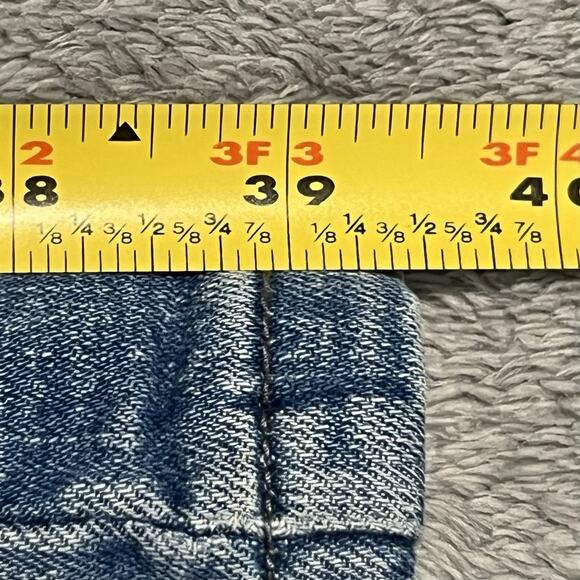 Levis 524 Jeans Womens 9M Blue Too Superlow Stretch Denim Pants - Picture 12 of 16